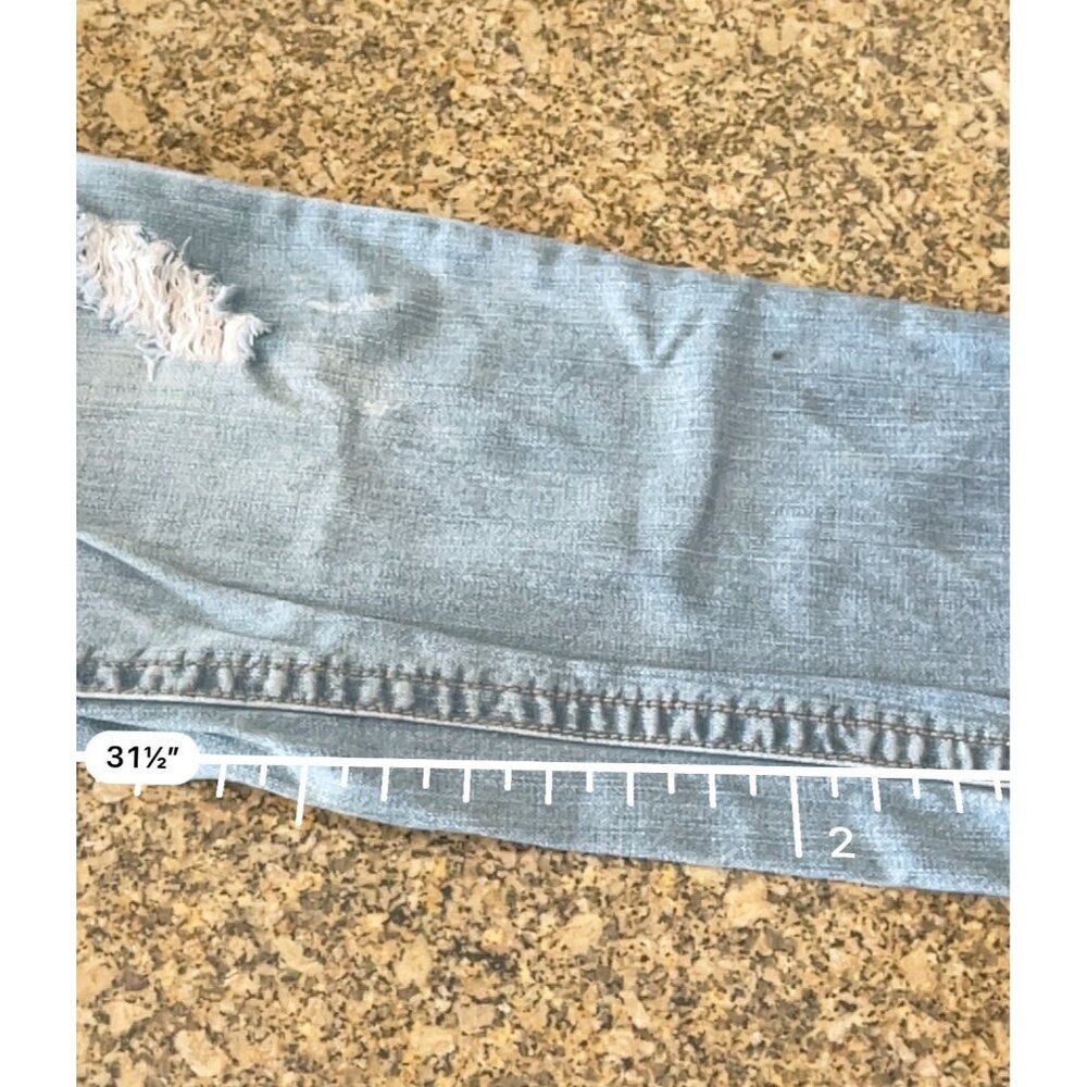 Z Cavaricci Y2K Boyfriend PLUS size 16 Distressed Straight Leg Jeans - Picture 15 of 15